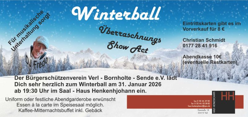 Winterball @ Haus Henkenjohann